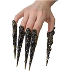 Кігті в камінні, в наборі 5 шт SETA Decor 23-571BLK-GL