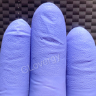 Рукавички нітрилові Hoffen розмір M лавандового кольору 100 шт - зображення 3