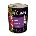 Влажный корм Savory для взрослых собак с говядиной