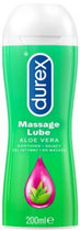 Інтимний гель для масажу Durex Play Massage 2 в 1 Aloe Vera 200 мл (5038483733769) - зображення 1