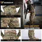 Штани тактичні IDOGEAR G3 Combat Pants з наколінниками Розмір M Мультикам - зображення 5