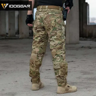 Штани тактичні IDOGEAR G3 Combat Pants з наколінниками Розмір S Мультикам - зображення 4