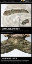 Штаны тактические IDOGEAR G3 Combat Pants с наколенниками Размер L Мультикам - изображение 8