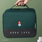 Аптечка дорожня туристична 20х25х13 см Зелена (medicalbaglargegreen) - зображення 5