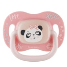 Пустышка силиконовая симметричная EXOTIC Панда Canpol babies 6-18 мес (5901691870208)