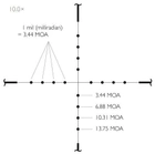 Прицел оптический Hawke Vantage 3-9x40 сетка Mil Dot для АК 47 (020833) - изображение 3