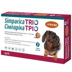 Simparica Trio (Сімпаріка тріо) таблетки для собак від бліх, кліщів і глистів 1 табл, 5 - 10 кг