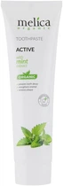 Зубна паста з екстрактом м'яти - Melica Organic 100ml (381407-21649)