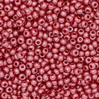Бисер чешский №548/98190, Красный темный, Перламутровый, 10/0 (BIS-006439) Preciosa