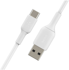 Кабель Belkin Boost Charge USB-C to USB-A Cable, 15 cm, White (CAB001bt0MWH) - зображення 2