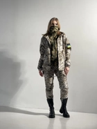Зимний костюм 'Terra Hot' светлый пиксель женский + бафф хаки и перчатки 3XL - изображение 3