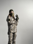 Зимовий костюм 'Terra Hot' світлий жіночий піксель + бафф хакі та рукавички XL - зображення 8