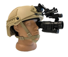 Тактичний монокуляр нічного бачення СL27-0027 Night Vision до 200м + кріплення ріг на шолом (Kali) - зображення 3