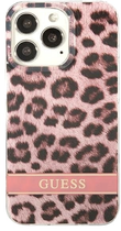 Панель Guess Leopard для Apple iPhone 13 Pro Max Pink (3666339047511)