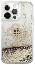 Панель Guess 4G Big Liquid Glitter для Apple iPhone 13 Pro Max Gold (3666339024666)