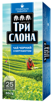 Чай Три слона чорний з бергамотом 25 * 2г с / н (18)