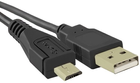 Adapter Qoltec USB Type A męski - micro USB Type B męski 0.1 m (5901878505206) - obraz 1