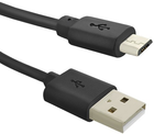 Кабель Qoltec USB Type A - micro USB Type B 0.5 м (5901878504988) - зображення 1