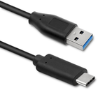 Kabel Qoltec USB 3.0 Type A męski - USB 3.1 Typ-C męski 1.2 m (5901878504919)