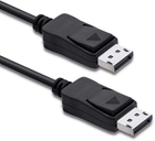 Kabel Qoltec 4K DisplayPort v1.1 męski - DisplayPort v1.1 męski 1 m (5901878504520) - obraz 1