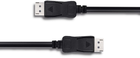 Kabel Qoltec 4K DisplayPort v1.1 męski - DisplayPort v1.1 męski 1 m (5901878504520) - obraz 2