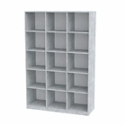 Шкаф книжный Компанит КШ-3 Ателье светлый 130х44,8х195 см