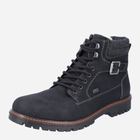 Чоловічі зимові черевики з мембраною Rieker F3642-00 45 29.3 см Чорні (4061811039852) - зображення 3