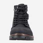 Чоловічі зимові черевики з мембраною Rieker F3642-00 45 29.3 см Чорні (4061811039852) - зображення 5