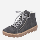 Жіночі зимові черевики Rieker N1020-45 38 24.8 см Сірі (4060596817617) - зображення 3