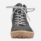 Жіночі зимові черевики Rieker N1020-45 38 24.8 см Сірі (4060596817617) - зображення 5