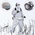 Камуфляжний костюм військовий маскхалат Multicam Alpine зима мультикам (кавер на шолом та тактична стрічка в подарунок) - зображення 1