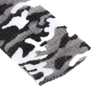 Камуфляжная маскировочная лента для маскировки SACT-T1 (Self-adhesive camouflage tape Type-1) Зимний камуфляж 4,8м (SACT-T1-4224) - изображение 8
