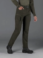 Тактичні штани жіночі утеплені BEZET Ешелон 6368 XS Хакі (ROZ6501048838) - зображення 5