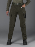 Тактические штаны утепленные женские BEZET Эшелон 6368 3XL Хаки (ROZ6501048840) - изображение 3