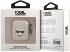 Etui CG Mobile Karl Lagerfeld Glitter Choupette do AirPods 1 / 2 Złoty (3666339009199) - obraz 3