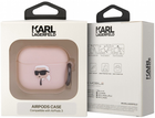 Etui CG Mobile Karl Lagerfeld Silicone Karl Head 3D do AirPods 3 Różowy (3666339087883) - obraz 3