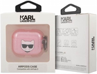 Чохол CG Mobile Karl Lagerfeld Glitter Choupette для AirPods 3 Pink (3666339009182) - зображення 3