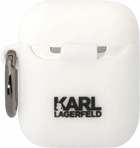 Etui CG Mobile Karl Lagerfeld Silicone Karl & Choupette do AirPods 1 / 2 Biały (3666339088194) - obraz 2