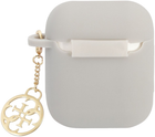 Чохол CG Mobile Guess Silicone Charm 4G Collection GUA2LSC4EG для AirPods 1 / 2 Grey (3666339039301) - зображення 2