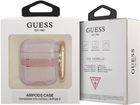 Etui CG Mobile Guess Strap Collection GUA2HHTSP do AirPods 1 / 2 Różowy (3666339047078) - obraz 3