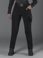 Тактичні штани жіночі утеплені BEZET Ешелон 6026 3XL Чорні (ROZ6501048847) - зображення 3
