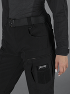 Тактичні штани жіночі утеплені BEZET Ешелон 6026 3XL Чорні (ROZ6501048847) - зображення 6