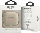 Etui CG Mobile Guess Silicone Vintage GUACAPLSVSGP do AirPods Pro Szaro Różowy (3700740495506) - obraz 3