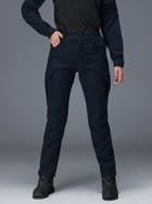 Тактичні штани жіночі утеплені BEZET Патрон 2.0 9587 XL Сині (ROZ6501048852) - зображення 4