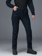 Тактичні штани жіночі утеплені BEZET Патрон 2.0 9587 XL Сині (ROZ6501048852) - зображення 5