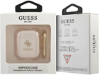 Etui CG Mobile Guess Glitter Collection GUA2UCG4GD do AirPods 1 / 2 Złoty (3666339009878) - obraz 1