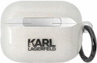 Etui CG Mobile Karl Lagerfeld Silicone Karl & Choupette KLACA3SILKCW do AirPods 3 Biały (3666339088217) - obraz 2