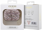 Etui CG Mobile Guess GCube Charm GUAPPGCE4CP do AirPods Pro Różowy (3666339171193) - obraz 3