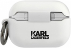 Чохол CG Mobile Karl Lagerfeld Silicone Ikonik KLACAPSILGLWH для Apple AirPods Pro White (3700740494455) - зображення 2