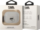 Чохол CG Mobile Karl Lagerfeld Ikonik Choupette KLAP2HNCHTCT для Apple AirPods Pro 2 White (3666339099312) - зображення 4